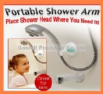 suction shower arm grip