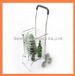 aluminum shopping trolley