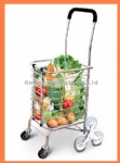 aluminum shopping trolley