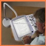 Led magnifier lamp