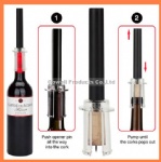vacuum pump wine opener