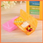 colorful pill box