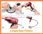 hand free hair dryer holder