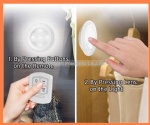 3pc LED wireless remote control cabinet night touch light