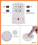 3pc LED wireless remote control cabinet night touch light